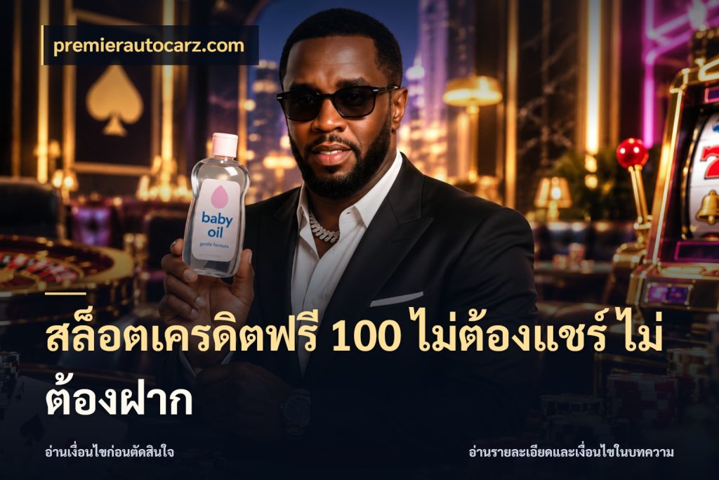 สล็อตเครดิตฟรี 100 ไม่ต้องแชร์ ไม่ต้องฝาก สิทธิ์ที่สายโบนัสสนใจกับวิธีรับ ในมุม premierautocarz.com