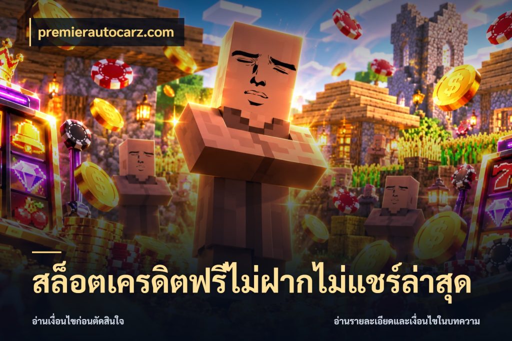 สล็อตเครดิตฟรีไม่ฝากไม่แชร์ล่าสุด เลือกสไตล์ความสนุกจากรูปแบบเครดิต สไตล์ premierautocarz.com