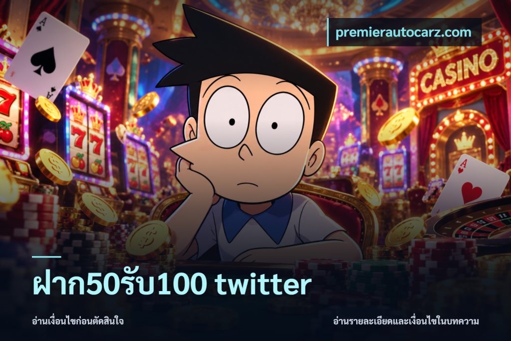 ฝาก50รับ100 twitter
