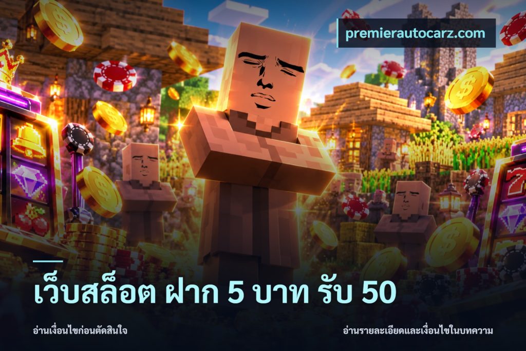 เว็บสล็อต ฝาก 5 บาท รับ 50