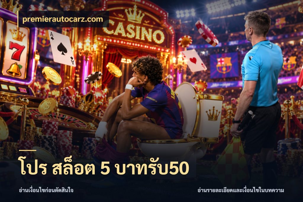 โปร สล็อต 5 บาทรับ50 ยอดฝากและยอดรับในมุมของคนชอบลุ้น กับ premierautocarz.com