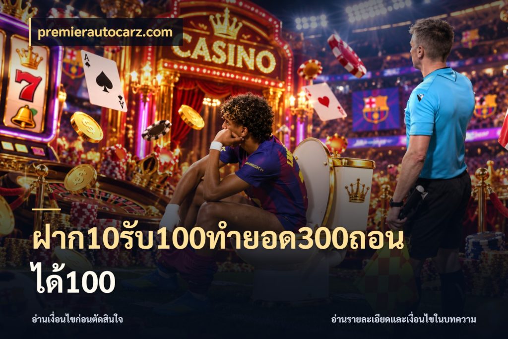 ฝาก10รับ100ทํายอด300ถอนได้100 โปรกับเกมที่ชอบเลือกให้ตรงสไตล์ กับ premierautocarz.com