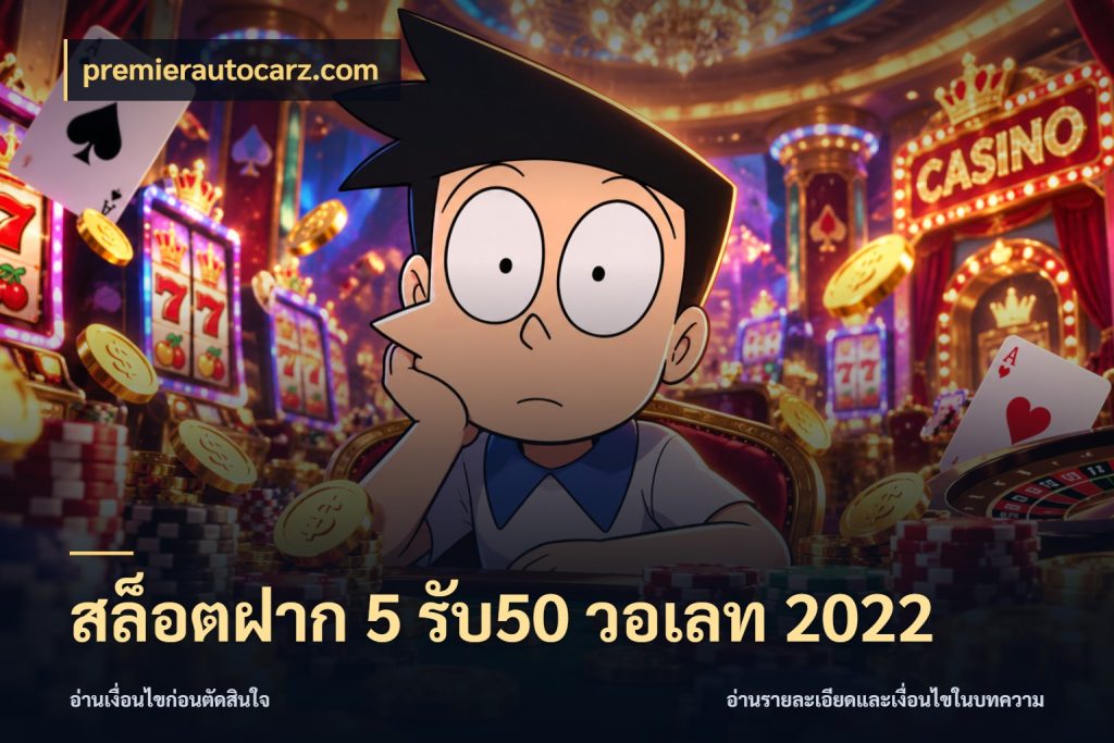 สล็อตฝาก 5 รับ50 วอเลท 2022 premierautocarz.com รูปแบบโบนัสกับสิทธิ์ของสายเกม