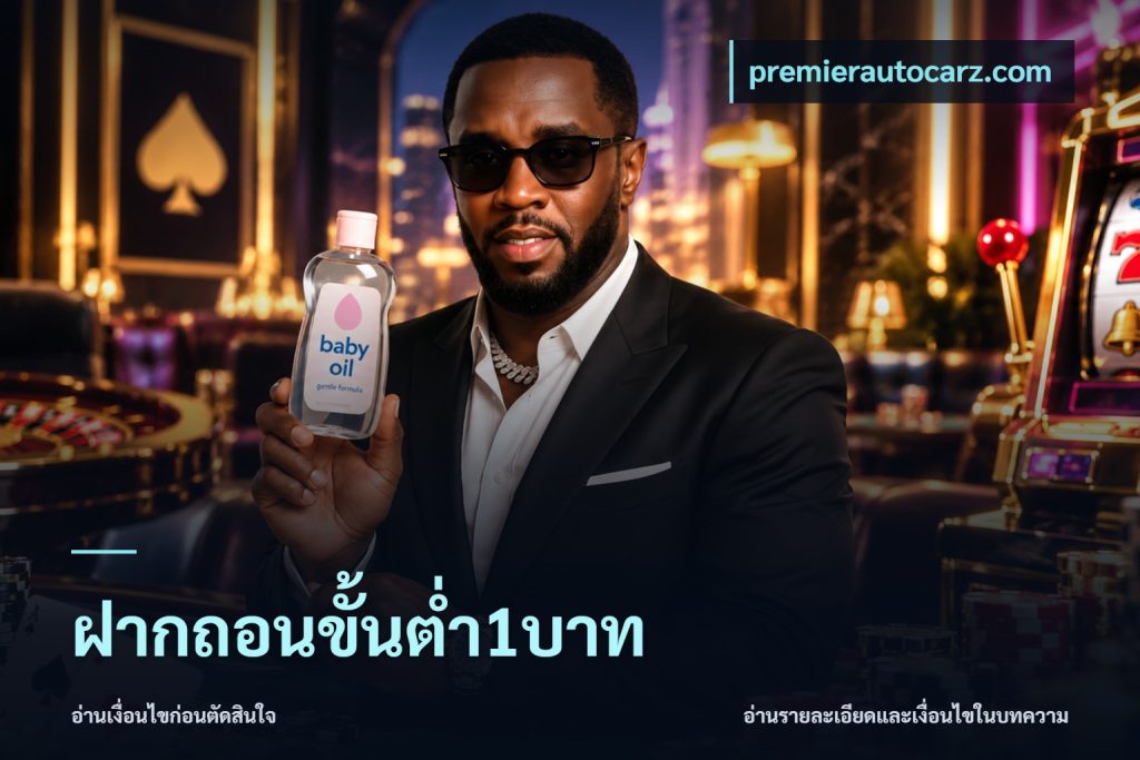 ฝากถอนขั้นต่ำ1บาท